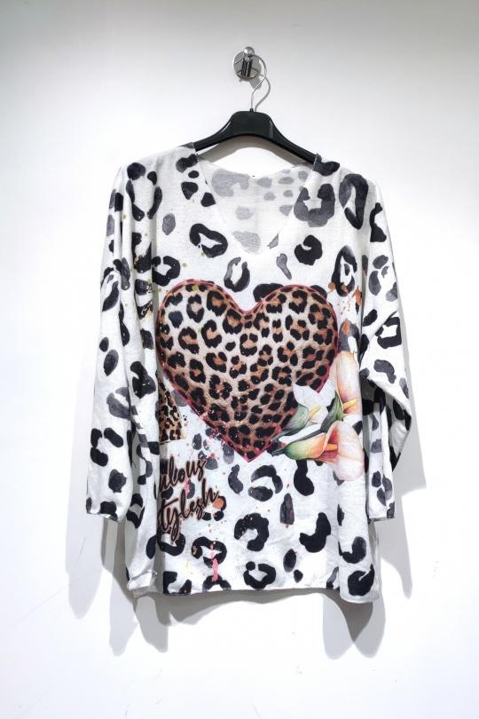 NESS COEUR ANIMAL AH26-MULTICOLORE