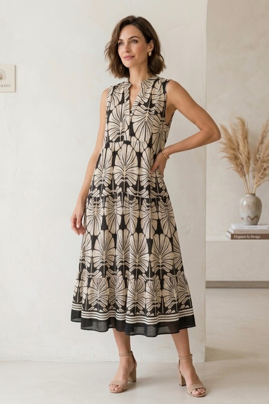 Robe Céleste  2613-NOIR