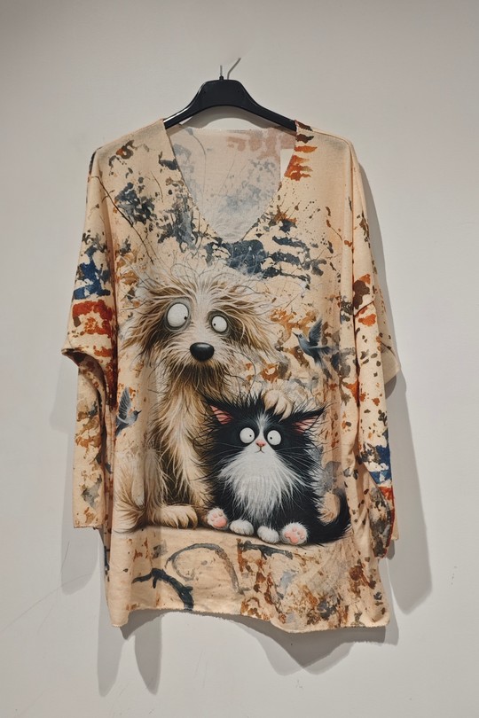 ness chien chat-MULTICOLORE