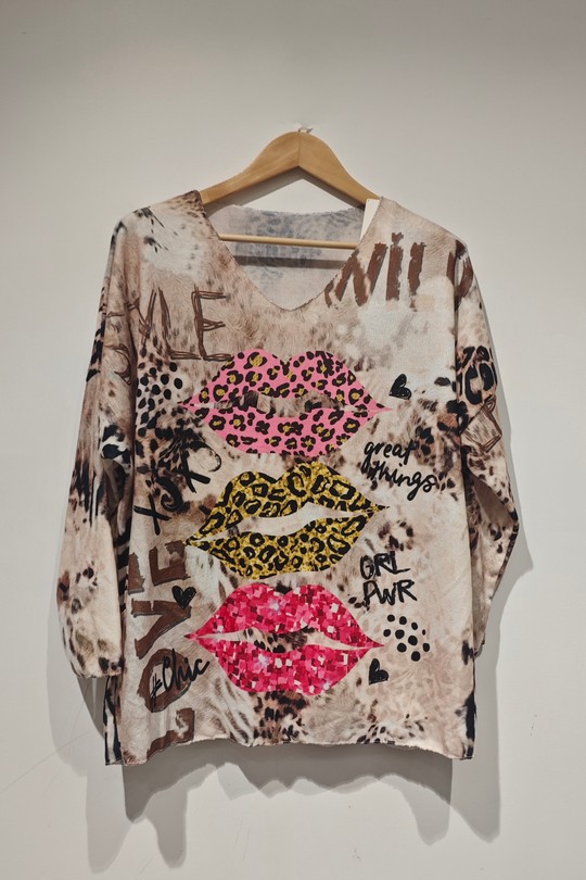 ness bisous-MULTICOLORE