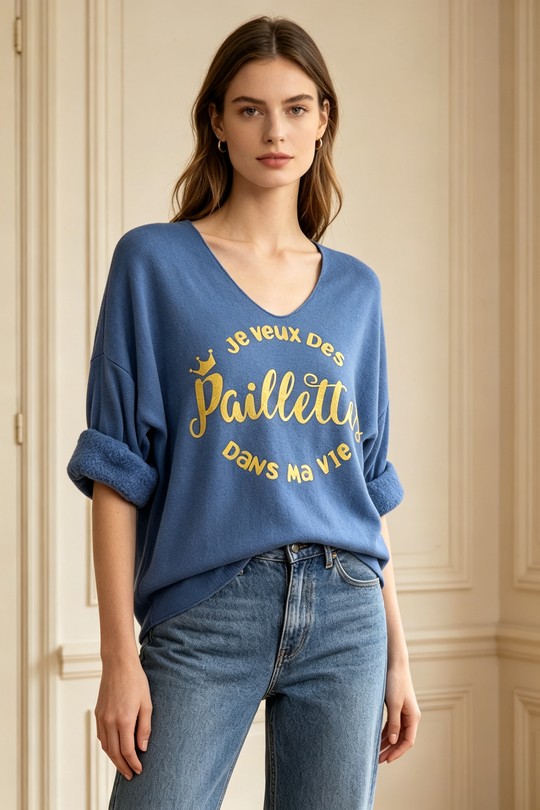 24735PAILLETTES-JEANS