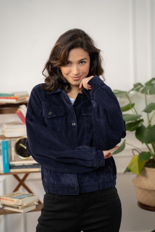 JD285-1 VELOUR-MARINE