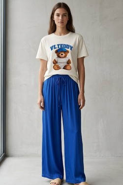 T-Shirt Teddy-BLANC