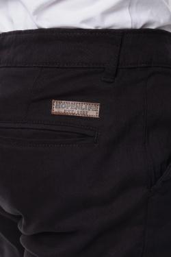 KIZARU-PANTALON CHINO-NOIR