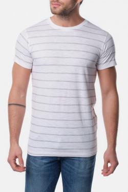 T-SHIRT À RAYURE SHOJI-2-NAVY