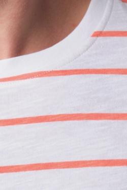 T-SHIRT À RAYURE SHOJI-2-NAVY