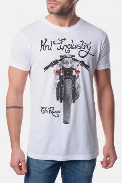 T-SHIRT CAFE-2-TURQUOISE