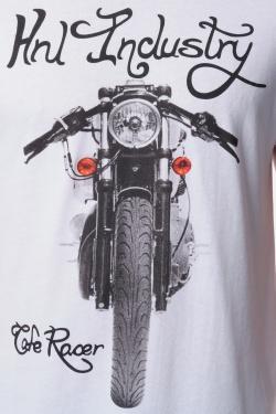 T-SHIRT CAFE-2-TURQUOISE