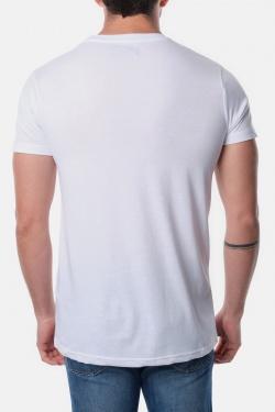 T-SHIRT CAFE-2-TURQUOISE