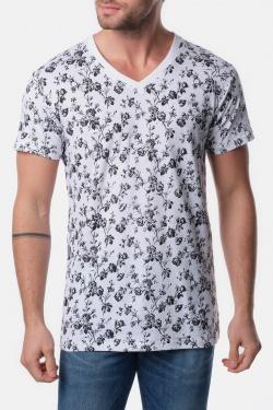 T-SHIRT IMPRIMÉ HYUGA-2-TURQUOISE