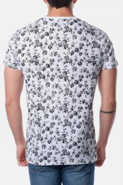 T-SHIRT IMPRIMÉ HYUGA-2-TURQUOISE