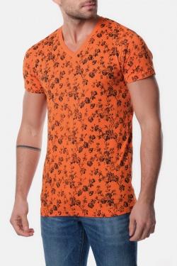 T-SHIRT IMPRIMÉ HYUGA-2-TURQUOISE