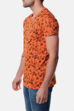 T-SHIRT IMPRIMÉ HYUGA-2-TURQUOISE