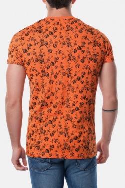T-SHIRT IMPRIMÉ HYUGA-2-TURQUOISE