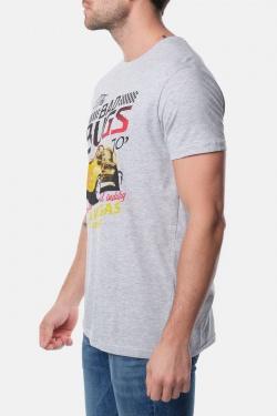 T-SHIRT IMPRIMÉ BABIDI-2-GRIS