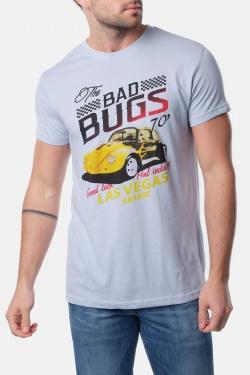 T-SHIRT IMPRIMÉ BABIDI-2-GRIS