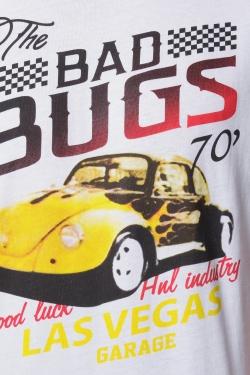 T-SHIRT IMPRIMÉ BABIDI-2-GRIS