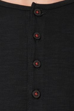 T-SHIRT MANCHES COURTES ELAM-2-NOIR