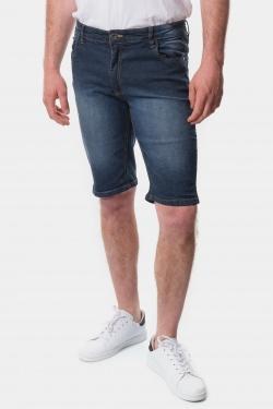 BERMUDA JEAN CHOPPER-BLEU BRUT
