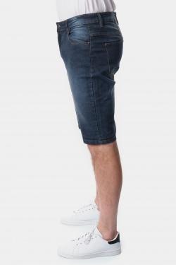 BERMUDA JEAN CHOPPER-BLEU BRUT