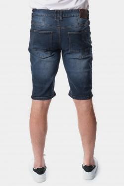 BERMUDA JEAN CHOPPER-BLEU BRUT