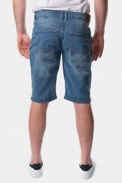 BERMUDA JEAN CHOPPER-BLEU BRUT