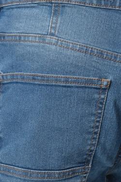 BERMUDA JEAN CHOPPER-BLEU BRUT