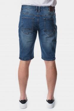 BERMUDA JEAN CHOPPER-BLEU BRUT