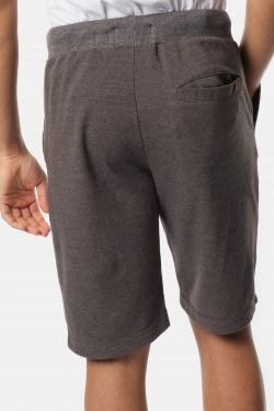 BERMUDA EN MAILLE PIQUÉE FOXY-ANTHRACITE