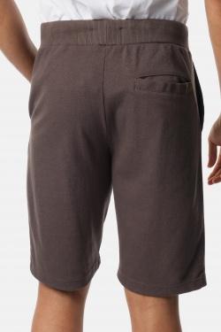 BERMUDA EN MAILLE PIQUÉE FOXY-ANTHRACITE