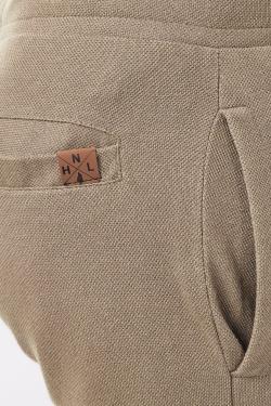 CARGEL-SHORT CARGO EN MAILLE-TAUPE