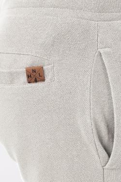 CARGEL-SHORT CARGO EN MAILLE-TAUPE