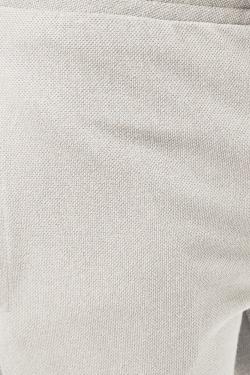 CARGEL-SHORT CARGO EN MAILLE-TAUPE