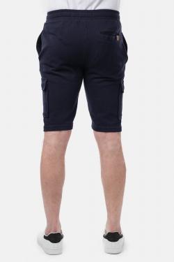 CARGEL-SHORT CARGO EN MAILLE-TAUPE