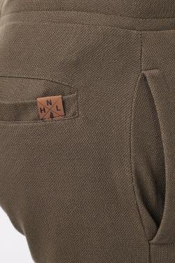 CARGEL-SHORT CARGO EN MAILLE-TAUPE