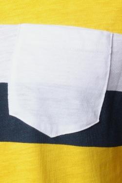 T-SHIRT A RAYURES VANITAS-GRIS