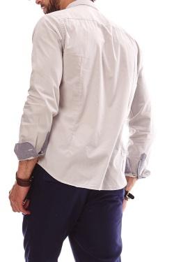 NACER-CHEMISE MANCHES LONGUES -GRIS