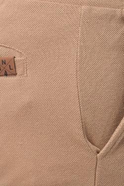 FOXELL-SHORT EN MAILLE PIQUEE-ECRU