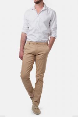 PANTALON CHINO UNI-RIKA-ECRU