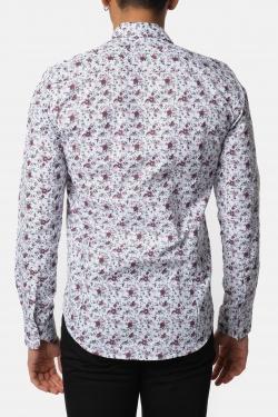 CHEMISE IMPRIMÉE ARCANIN-(S-XXL)-GRIS