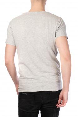 T-SHIRT UNI COL ROND-LAXUS-NOIR