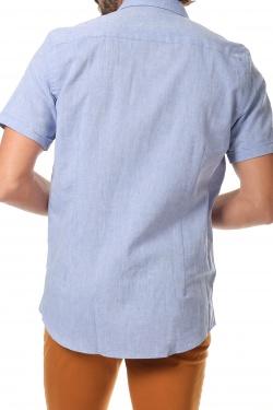 CHEMISETTE ZARAEL (S-XXL)-NAVY
