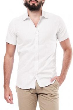 CHEMISETTE ZARAEL (M-3XL)-BLANC