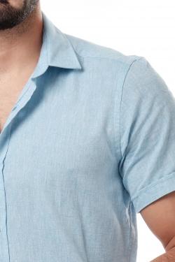 CHEMISETTE ZARAEL (M-3XL)-BLANC