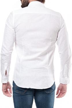 CHEMISE UNIE RON-XXL-BLEU