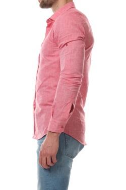 CHEMISE UNIE RON-XXL-BLEU