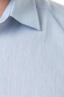 CHEMISE UNIE RON-3XL-BLEU