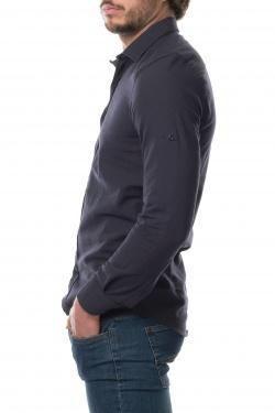 CHEMISE UNIE RON-3XL-BLEU