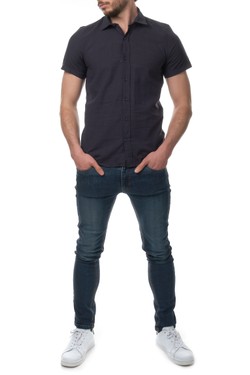 Chemise manches courtes RAZEL-MARINE