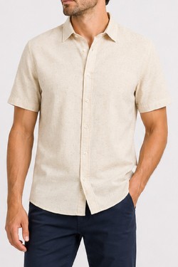 Chemise manches courtes RAZEL-MARINE